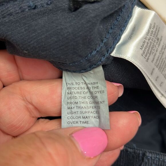 Madewell ns284 Navy The Slim Straight Utility Pant in Garment Dye Corduroy - Picture 14 of 14